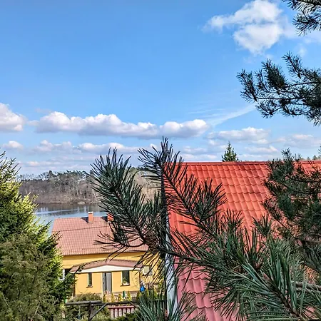 Dom Na Skarpie Z Widokiem Na Jezioro, Z Kominkiem I Garazem 度假居