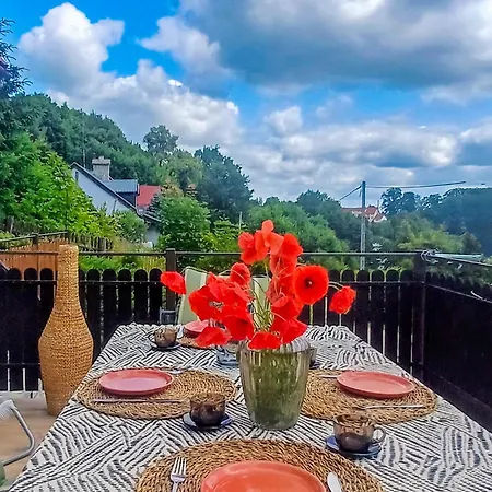 Dom Na Skarpie Z Widokiem Na Jezioro, Z Kominkiem I Garazem