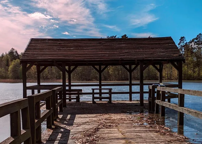 Prázdninový dům Dom Na Skarpie Z Widokiem Na Jezioro, Z Kominkiem I Garazem Stary Dzierzgon