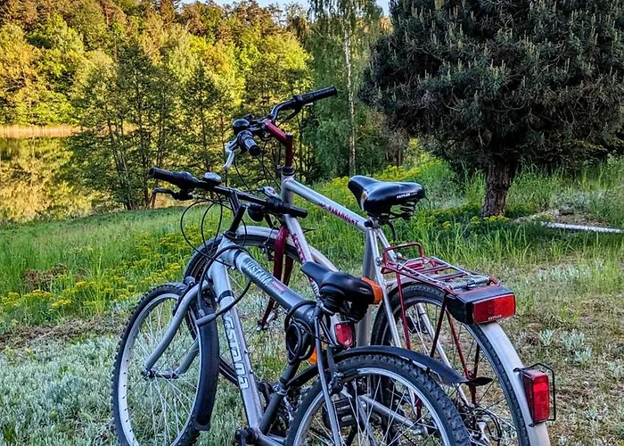 Dom Na Skarpie Z Widokiem Na Jezioro, Z Kominkiem I Garazem 度假居 *