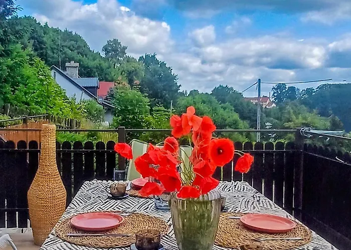 Dom Na Skarpie Z Widokiem Na Jezioro, Z Kominkiem I Garazem